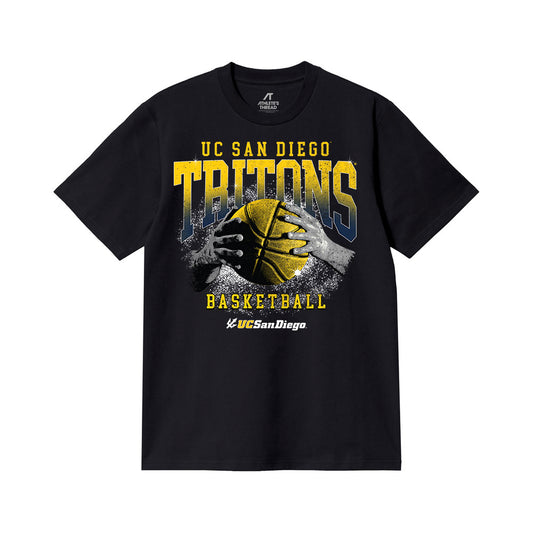 UCSD - NCAA Men's Basketball : Treysen Eaglestaff - Vintage Shersey T-Shirt-0