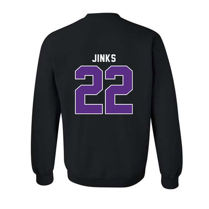Tarleton State - NCAA Men's Basketball : Jaden Jinks - Vintage Shersey Crewneck Sweatshirt-1