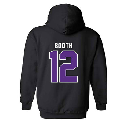 Tarleton State - NCAA Women's Basketball : Grace Booth - Vintage Shersey Hooded Sweatshirt-1