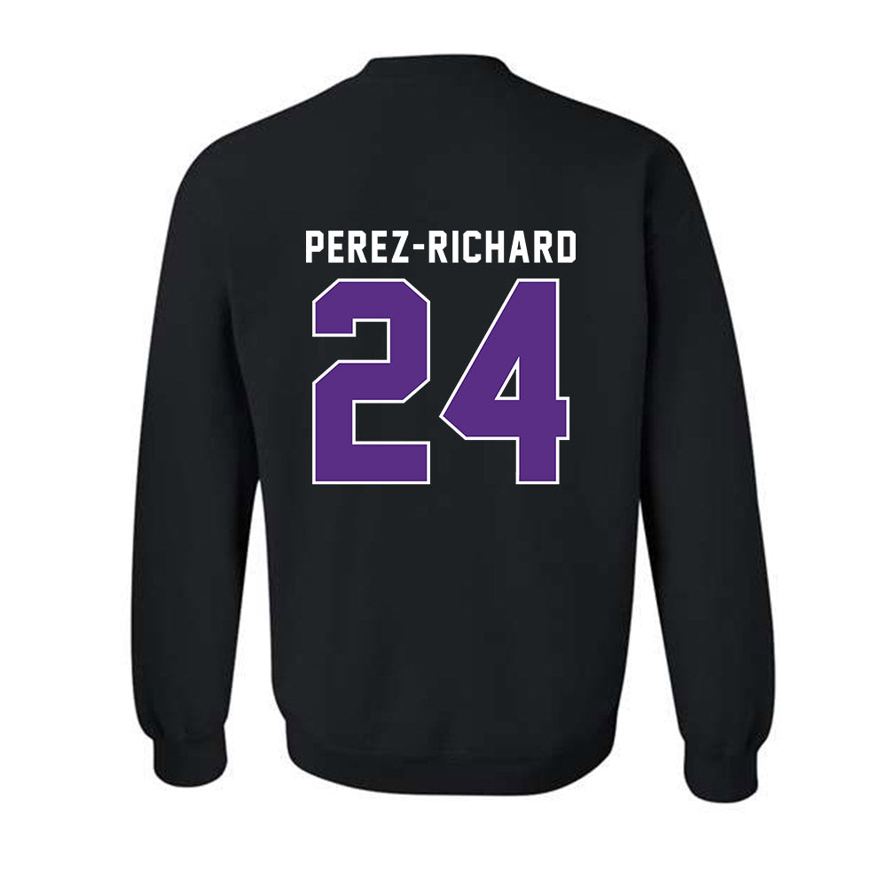 Tarleton State - NCAA Women's Basketball : Jaylynn Perez-Richard - Vintage Shersey Crewneck Sweatshirt-1
