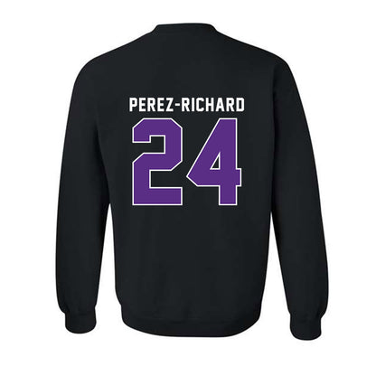 Tarleton State - NCAA Women's Basketball : Jaylynn Perez-Richard - Vintage Shersey Crewneck Sweatshirt-1