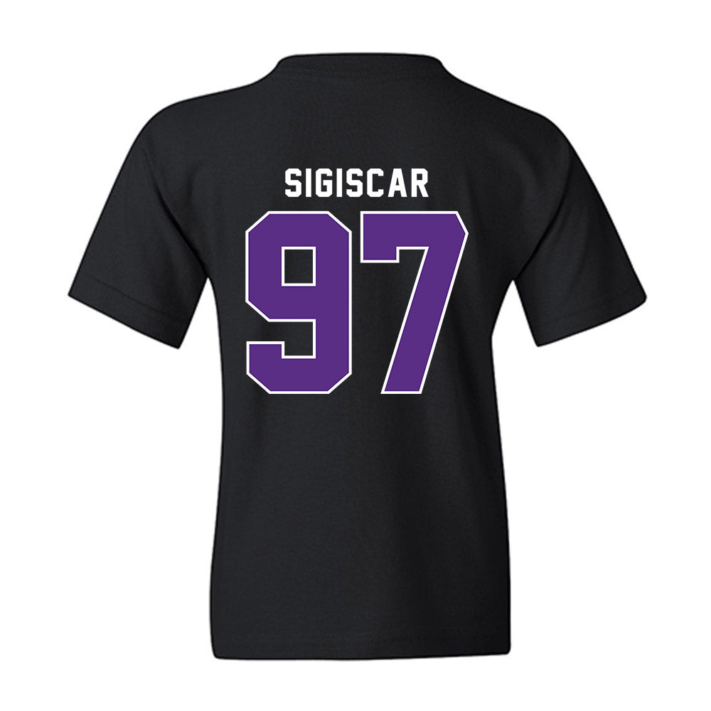 Tarleton State - NCAA Men's Basketball : Andy SIGISCAR - Vintage Shersey Youth T-Shirt-1