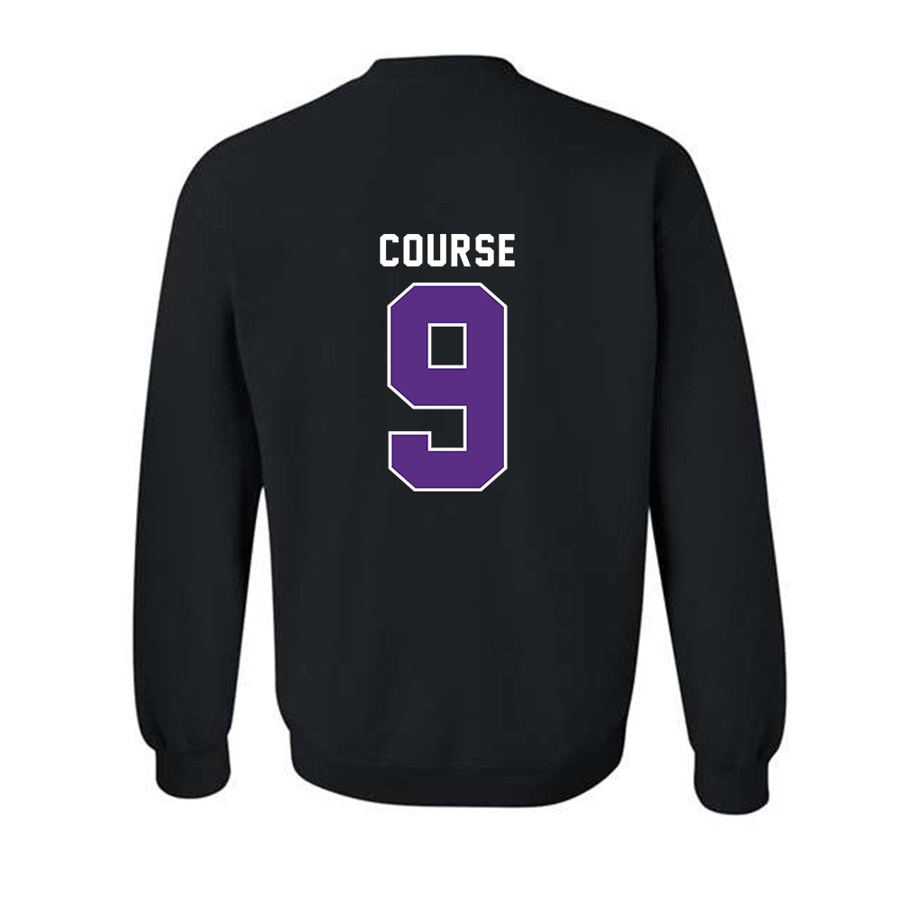 Tarleton State - NCAA Men's Basketball : Collin Course - Vintage Shersey Crewneck Sweatshirt-1