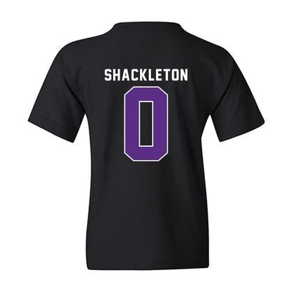 Tarleton State - NCAA Men's Basketball : Adrian Shackleton - Vintage Shersey Youth T-Shirt-1