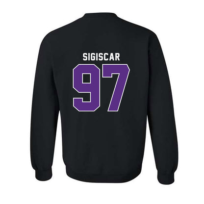 Tarleton State - NCAA Men's Basketball : Andy SIGISCAR - Vintage Shersey Crewneck Sweatshirt-1