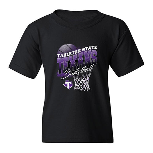 Tarleton State - NCAA Women's Basketball : Jakoriah Long - Vintage Shersey Youth T-Shirt-0