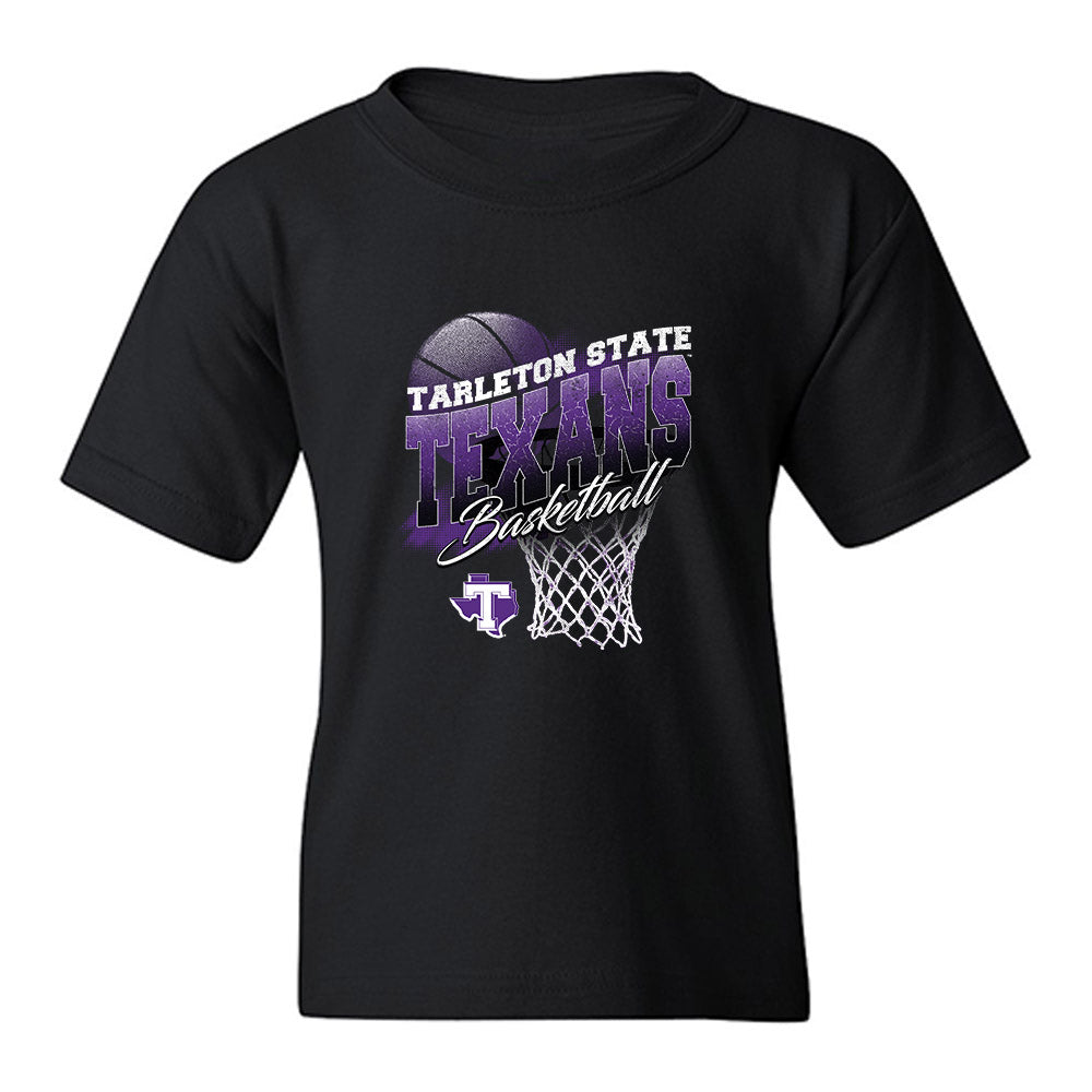 Tarleton State - NCAA Men's Basketball : Andy SIGISCAR - Vintage Shersey Youth T-Shirt-0