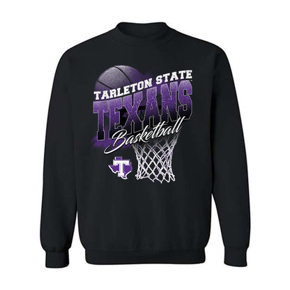 Tarleton State - NCAA Men's Basketball : Chris Mpaka - Vintage Shersey Crewneck Sweatshirt-0