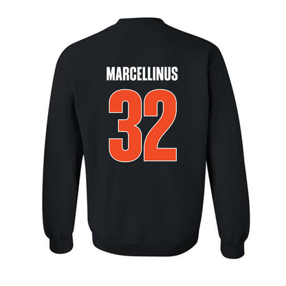 Campbell - NCAA Men's Basketball : Daniel Marcellinus - Vintage Shersey Crewneck Sweatshirt-1