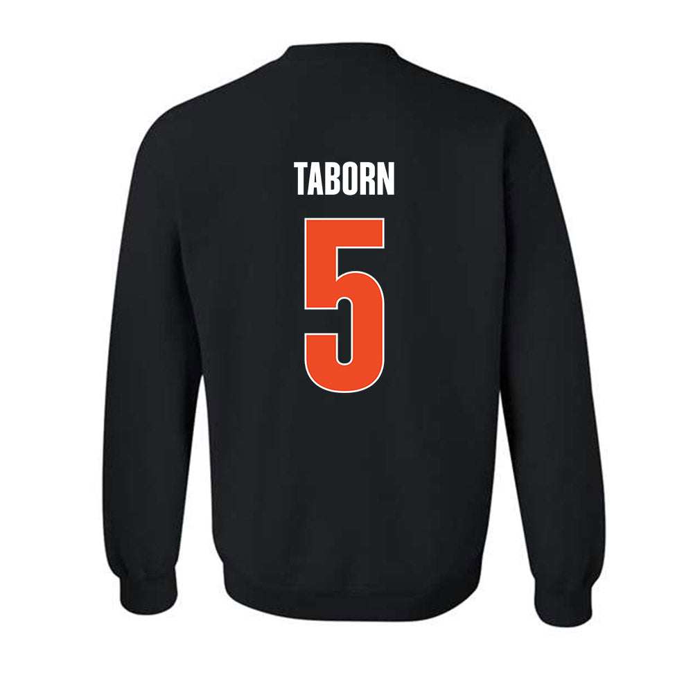 Campbell - NCAA Women's Basketball : Mikayla Taborn - Vintage Shersey Crewneck Sweatshirt-1