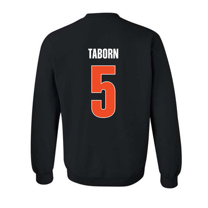 Campbell - NCAA Women's Basketball : Mikayla Taborn - Vintage Shersey Crewneck Sweatshirt-1