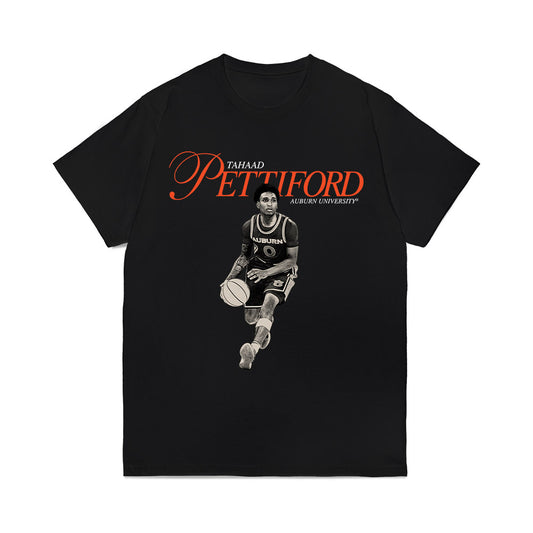 Auburn - NCAA Men's Basketball : Tahaad Pettiford - Legacy Comfort Colors T-Shirt-0