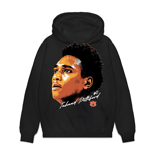 Auburn - NCAA Men's Basketball : Tahaad Pettiford - GameFace Premium Hooded Sweatshirt-0
