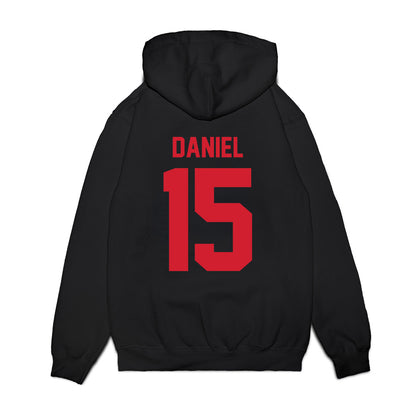 Louisiana - NCAA Women's Basketball : Imani Daniel - Vintage Shersey Premium Hooded Sweatshirt-1