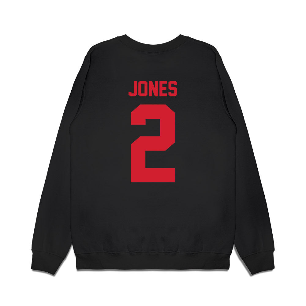 Louisiana - NCAA Men's Basketball : Todd Jones - Vintage Shersey Premium Crewneck Sweatshirt-1