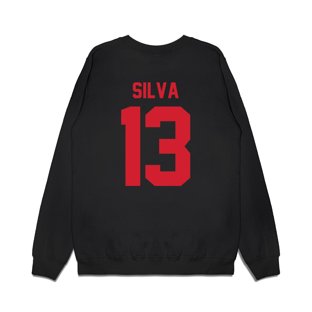 Louisiana - NCAA Women's Basketball : Bianca Silva - Vintage Shersey Premium Crewneck Sweatshirt-1