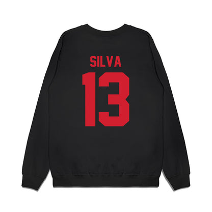 Louisiana - NCAA Women's Basketball : Bianca Silva - Vintage Shersey Premium Crewneck Sweatshirt-1