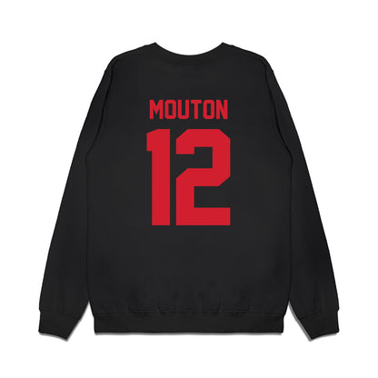 Louisiana - NCAA Men's Basketball : Michael Mouton - Vintage Shersey Premium Crewneck Sweatshirt-1