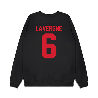 Louisiana - NCAA Men's Basketball : Devion Lavergne - Vintage Shersey Premium Crewneck Sweatshirt-1