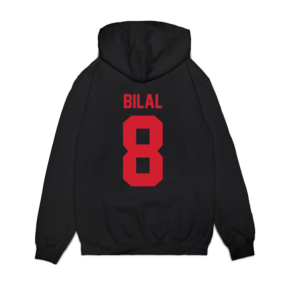 Louisiana - NCAA Men's Basketball : Karris Bilal - Vintage Shersey Premium Hooded Sweatshirt-1