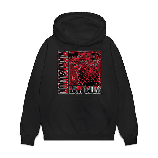 Louisiana - NCAA Women's Basketball : Imani Daniel - Vintage Shersey Premium Hooded Sweatshirt-0