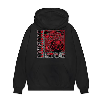 Louisiana - NCAA Women's Basketball : Mikaylah Manley - Vintage Shersey Premium Hooded Sweatshirt-0