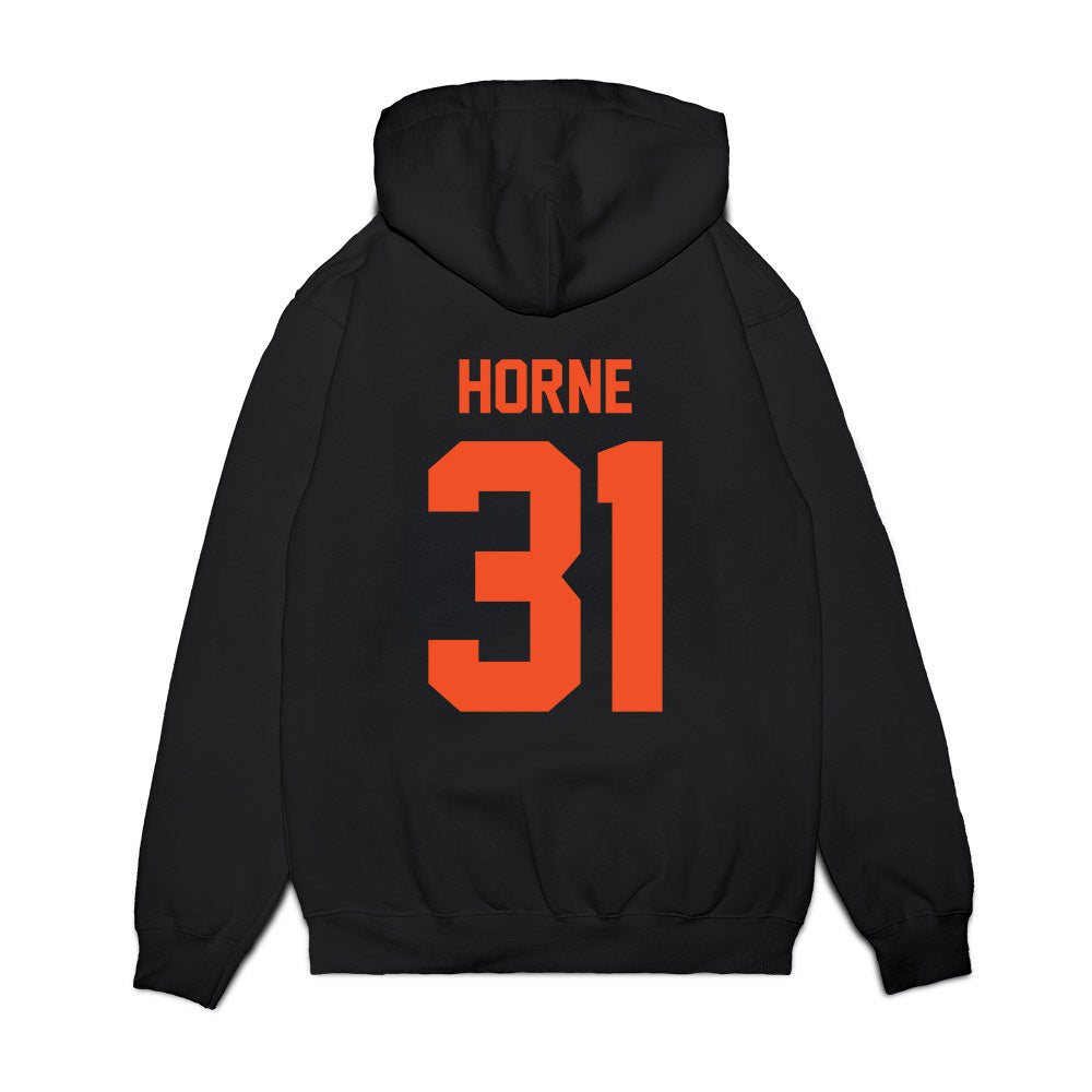 UTRGV - NCAA Women's Basketball : Elise Horne - Vintage Shersey Premium Hooded Sweatshirt-1