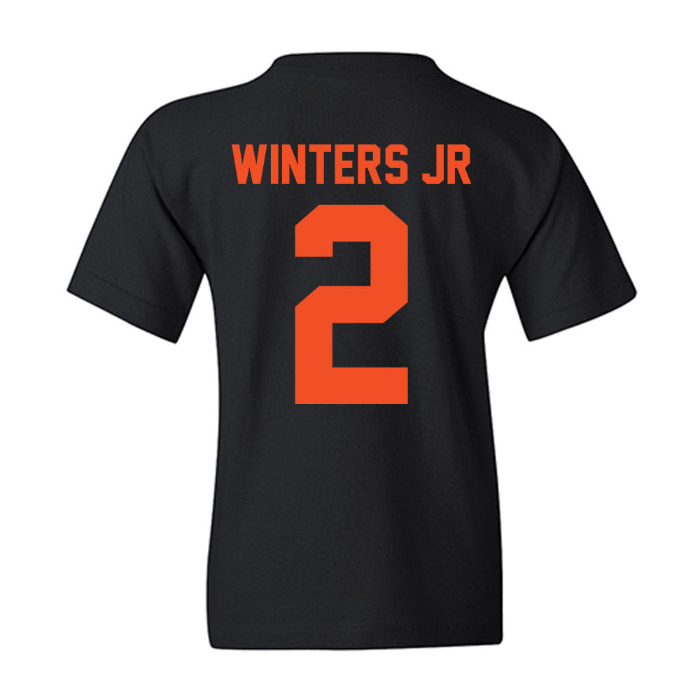 UTRGV - NCAA Men's Basketball : Demarris Winters Jr - Vintage Shersey Youth T-Shirt-1