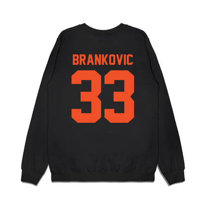 UTRGV - NCAA Men's Basketball : Filip Brankovic - Vintage Shersey Premium Crewneck Sweatshirt-1