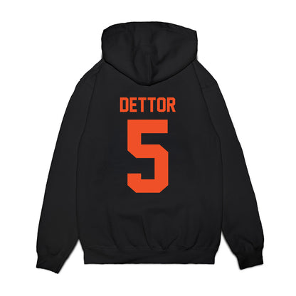 UTRGV - NCAA Women's Basketball : Chazlyn Dettor - Vintage Shersey Premium Hooded Sweatshirt-1