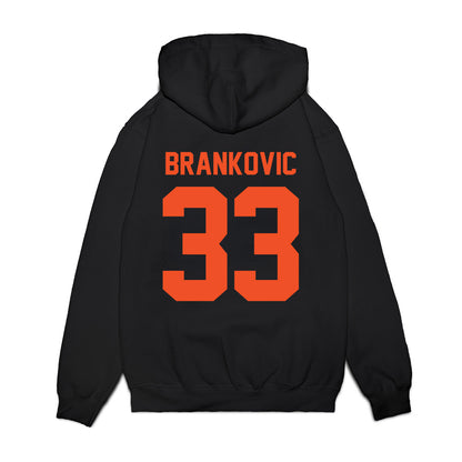 UTRGV - NCAA Men's Basketball : Filip Brankovic - Vintage Shersey Premium Hooded Sweatshirt-1