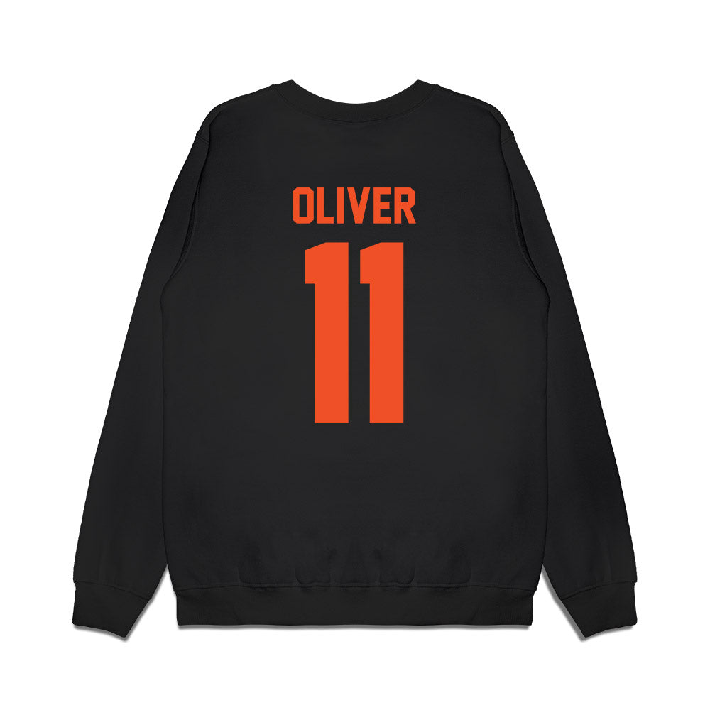 UTRGV - NCAA Men's Basketball : Kimberly OLIVER - Vintage Shersey Premium Crewneck Sweatshirt-1