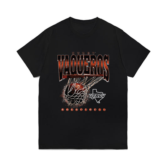 UTRGV - NCAA Men's Basketball : Luis Ramirez - Vintage Shersey Comfort Colors T-Shirt-0