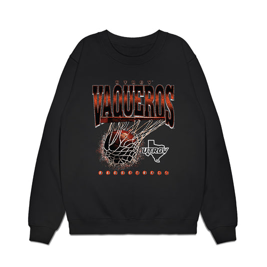 UTRGV - NCAA Men's Basketball : Ian Parham Jr - Vintage Shersey Premium Crewneck Sweatshirt-0