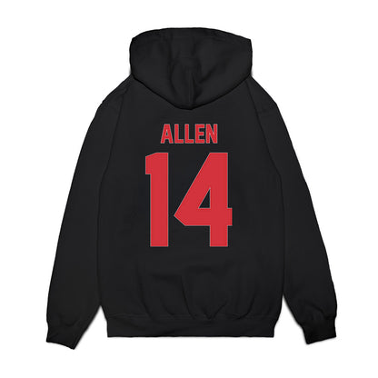 LA Tech - NCAA Men's Basketball : Will Allen - Vintage Basketball Premium Hooded Sweatshirt-1