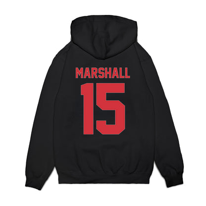 LA Tech - NCAA Women's Basketball : Jordan Marshall - Vintage Basketball Premium Hooded Sweatshirt-1