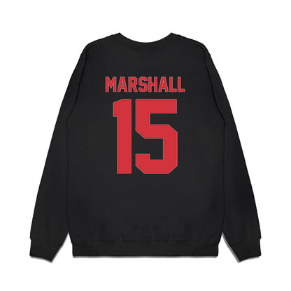 LA Tech - NCAA Women's Basketball : Jordan Marshall - Vintage Basketball Premium Crewneck Sweatshirt-1