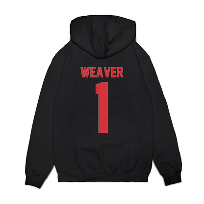 LA Tech - NCAA Women's Basketball : Alexia Weaver - Vintage Basketball Premium Hooded Sweatshirt-1