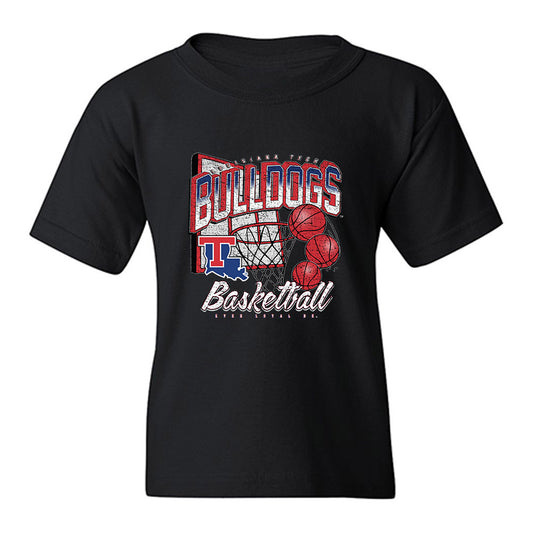 LA Tech - NCAA Women's Basketball : Kaleigh Thompson - Vintage Basketball Youth T-Shirt-0