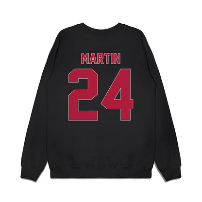 LMU - NCAA Men's Basketball : Jael Martin - Vintage Premium Crewneck Sweatshirt-1