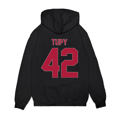 LMU - NCAA Men's Basketball : George Tupy - Vintage Premium Hooded Sweatshirt-1