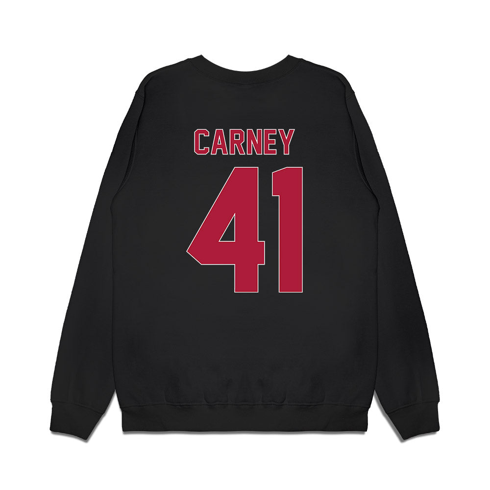 LMU - NCAA Men's Basketball : Kevin Carney - Vintage Premium Crewneck Sweatshirt-1