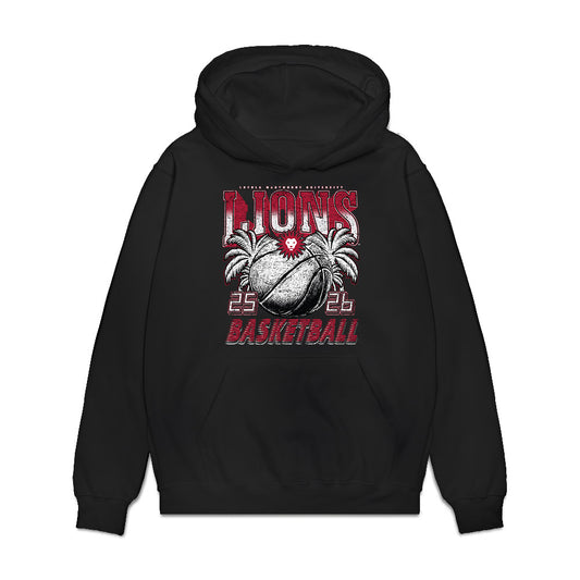 LMU - NCAA Women's Basketball : Alia Matavao - Vintage Premium Hooded Sweatshirt-0
