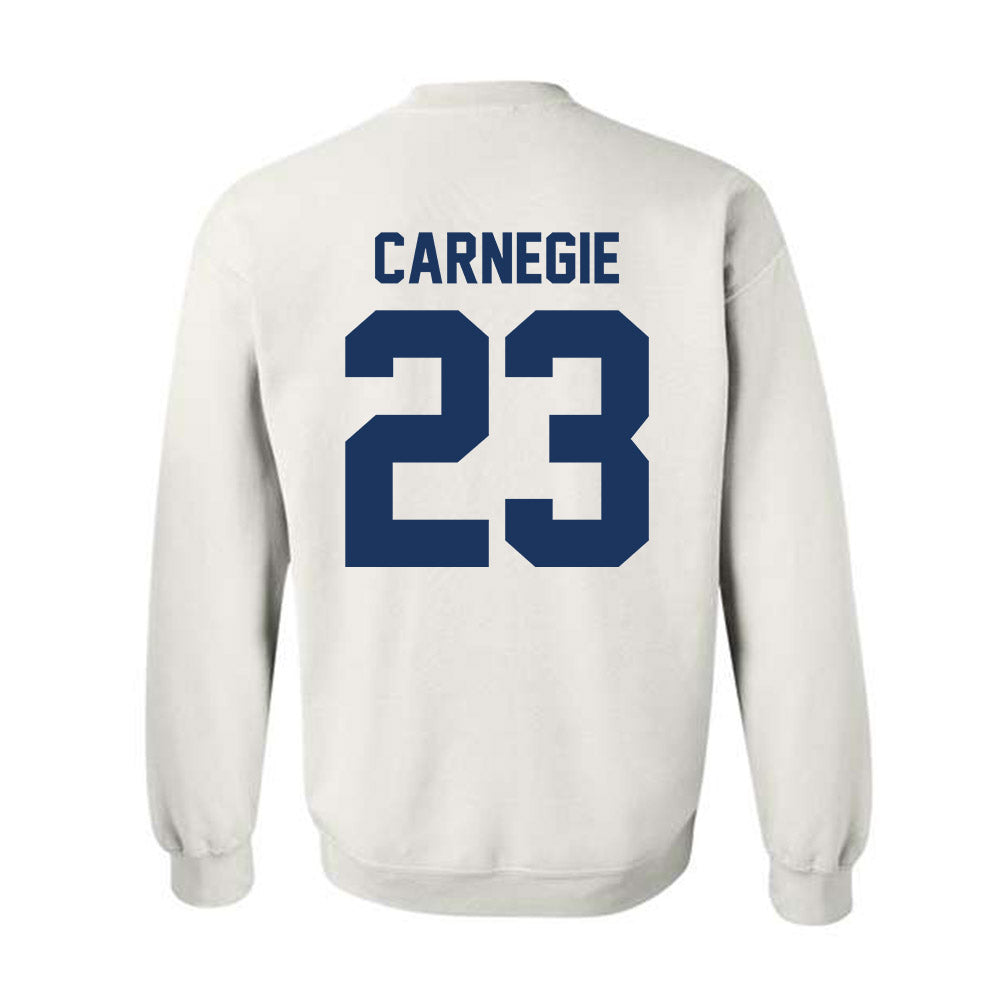 Monmouth - NCAA Women's Basketball : Lexi Carnegie - Vintage Shersey Crewneck Sweatshirt-1