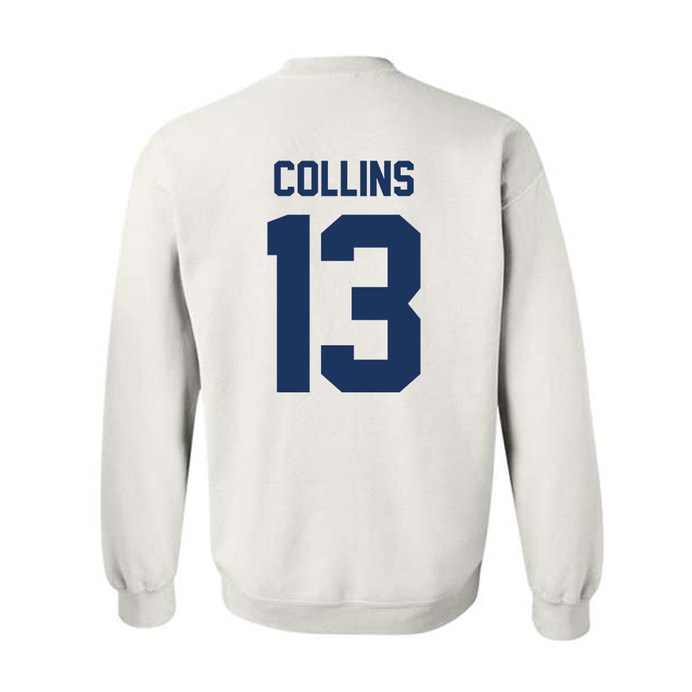 Monmouth - NCAA Men's Basketball : Jack Collins - Vintage Shersey Crewneck Sweatshirt-1