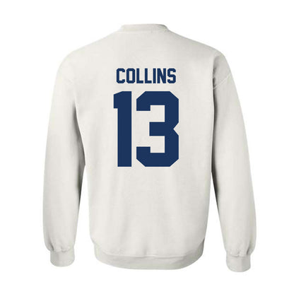 Monmouth - NCAA Men's Basketball : Jack Collins - Vintage Shersey Crewneck Sweatshirt-1