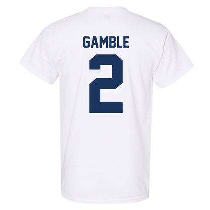 Monmouth - NCAA Women's Basketball : Gissel Gamble - Vintage Shersey T-Shirt-1