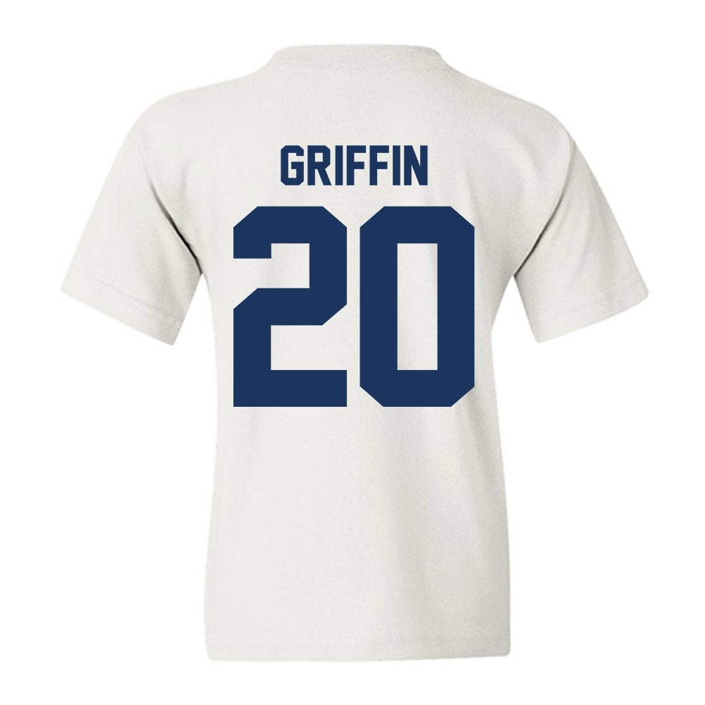 Monmouth - NCAA Men's Basketball : Zubayr Griffin - Vintage Shersey Youth T-Shirt-1