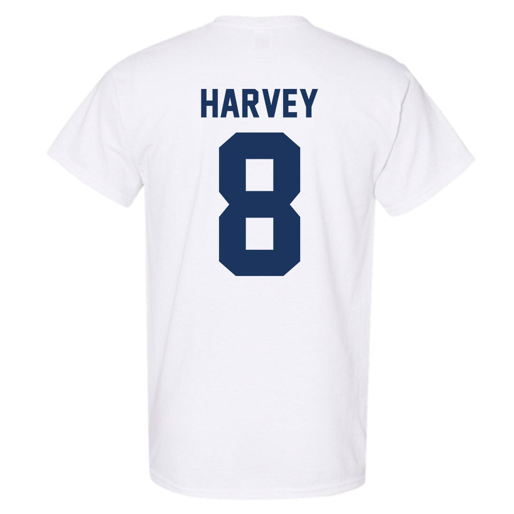 Monmouth - NCAA Men's Basketball : OMarion Harvey - Vintage Shersey T-Shirt-1