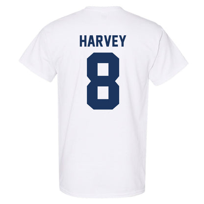 Monmouth - NCAA Men's Basketball : OMarion Harvey - Vintage Shersey T-Shirt-1